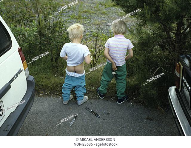 Boy Peeing Car Stock Photos And Images Age Fotostock